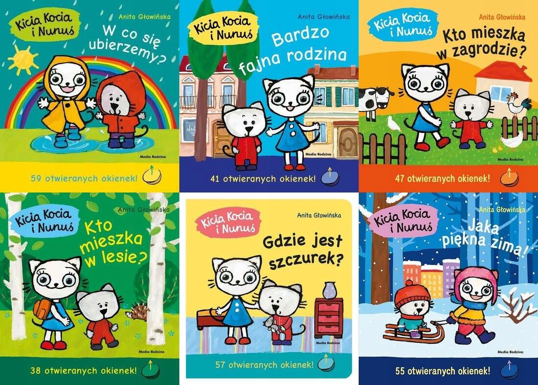 

6w1 Kicia Kocia I Nunuś Bardzo Rodzina