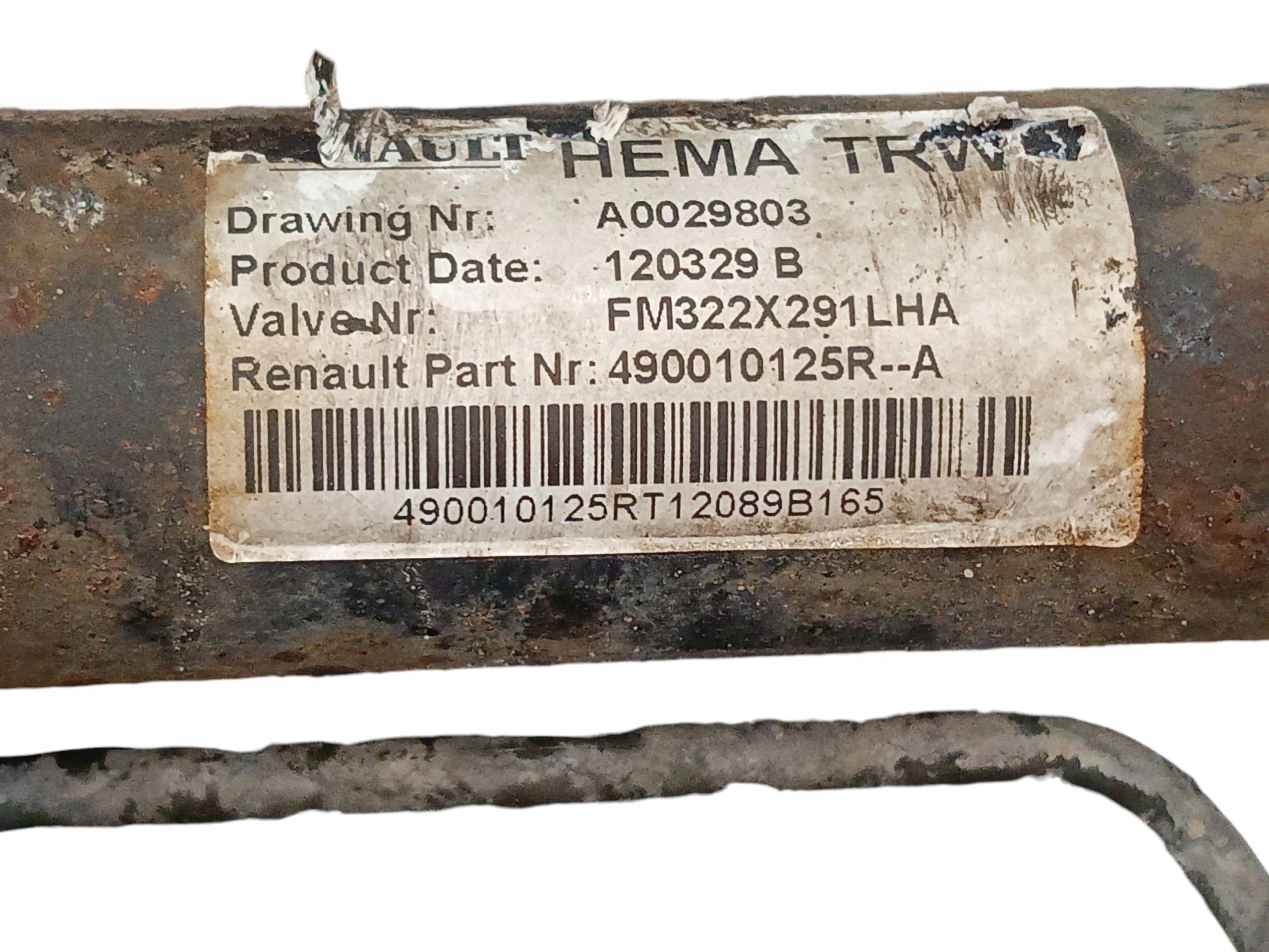 servo control DACIA DUSTER and (2010-2013) 490010125R EUROPA
