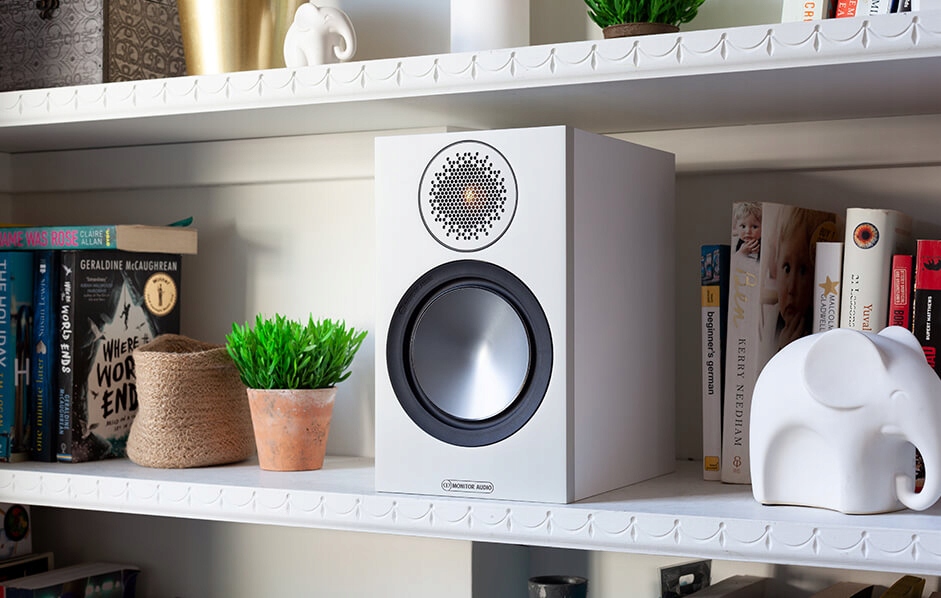 MONITOR AUDIO BRONZE 50 BIAŁE + STANDY MEGA ZESTAW Rodzaj półkowe