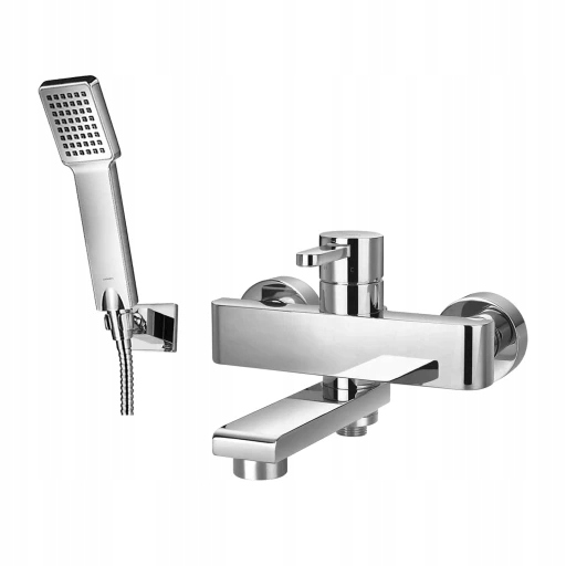 Darling vaňová batéria s sprchovým setom, chrómový lesk