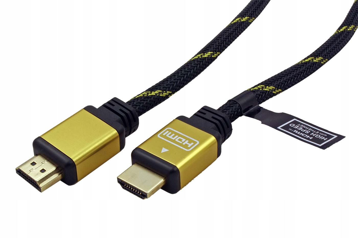 Roline-gold Hs Hdmi kabel s Ethernetem,HDMI M-hdmi M,zlacené konektory,10m