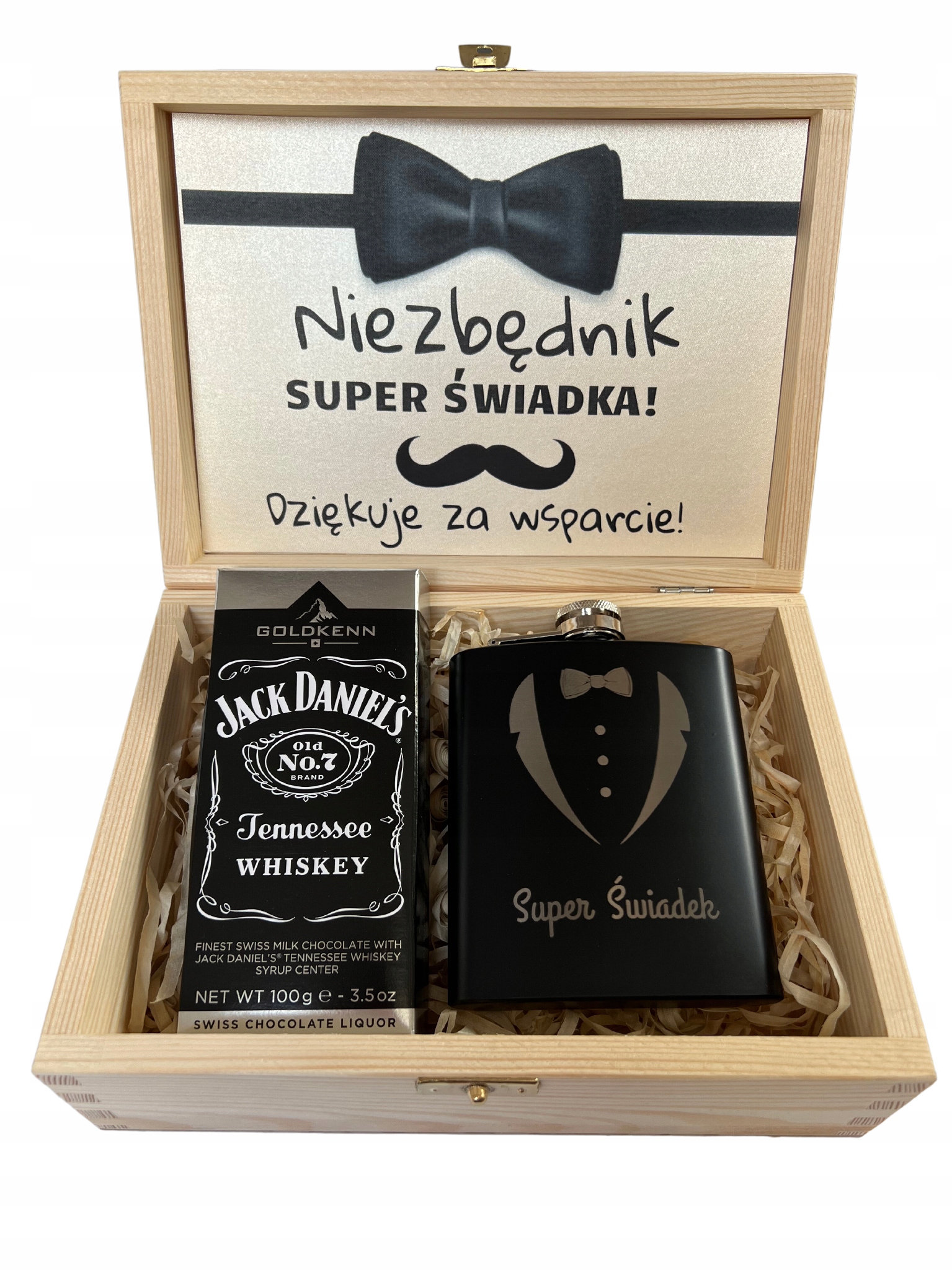 Truhlík Box Poděkování svědkovi svatba