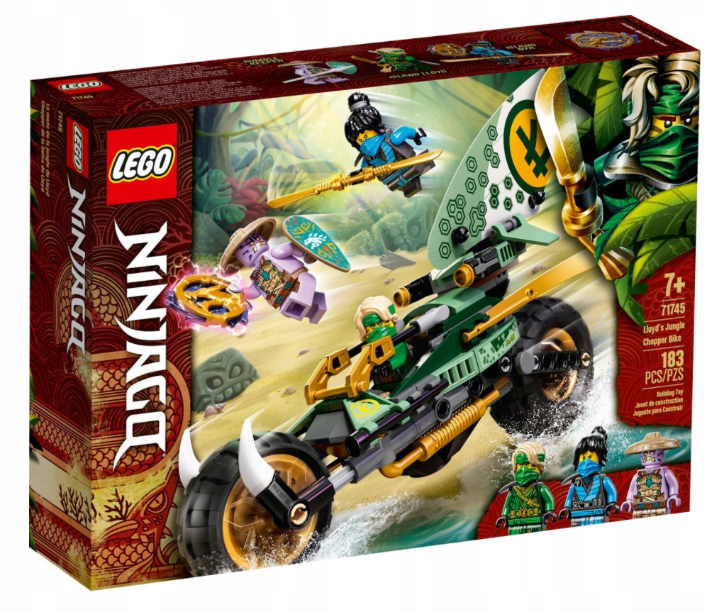

Lego Ninjago Dżunglowy chopper Lloyda 71745