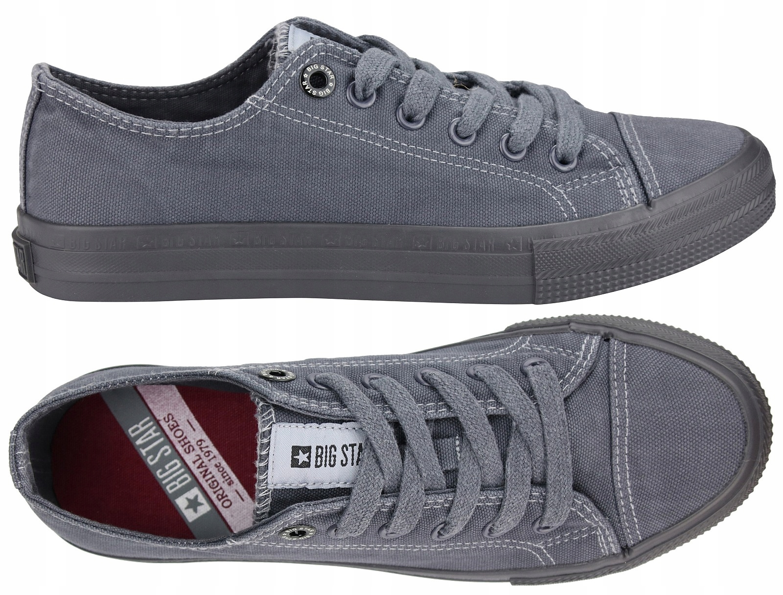 

Trampki Big Star damskie buty DD274440 szare 40