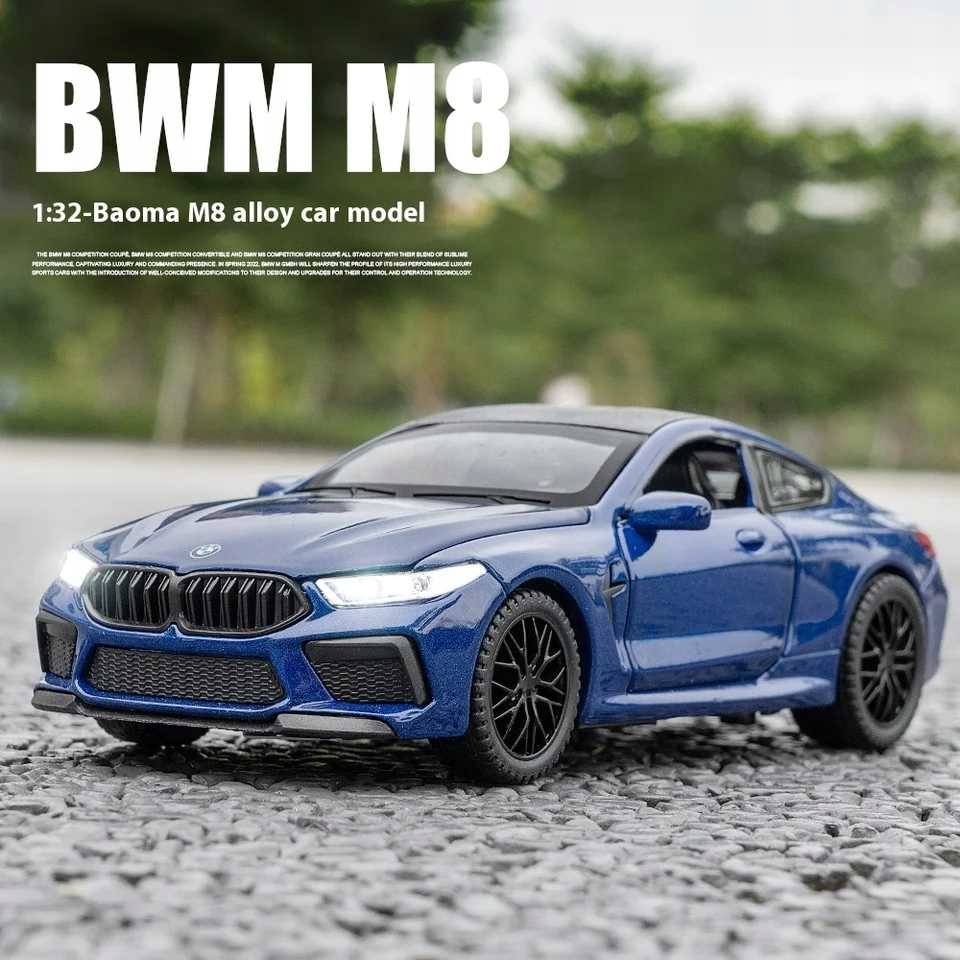Bmw M8 Manhart 1:32 otevírací dveře světla Led zvuk