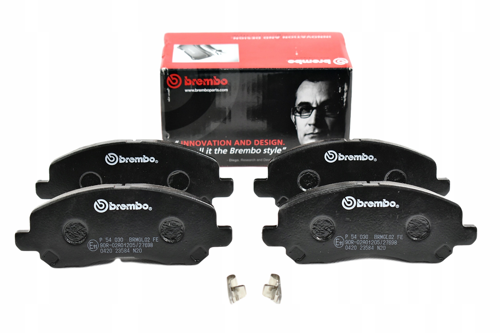 54 030 - ГАЛЬМІВНІ КОЛОДКИ BREMBO ПЕРЕДНІ MITSUBISHI OUTLANDER