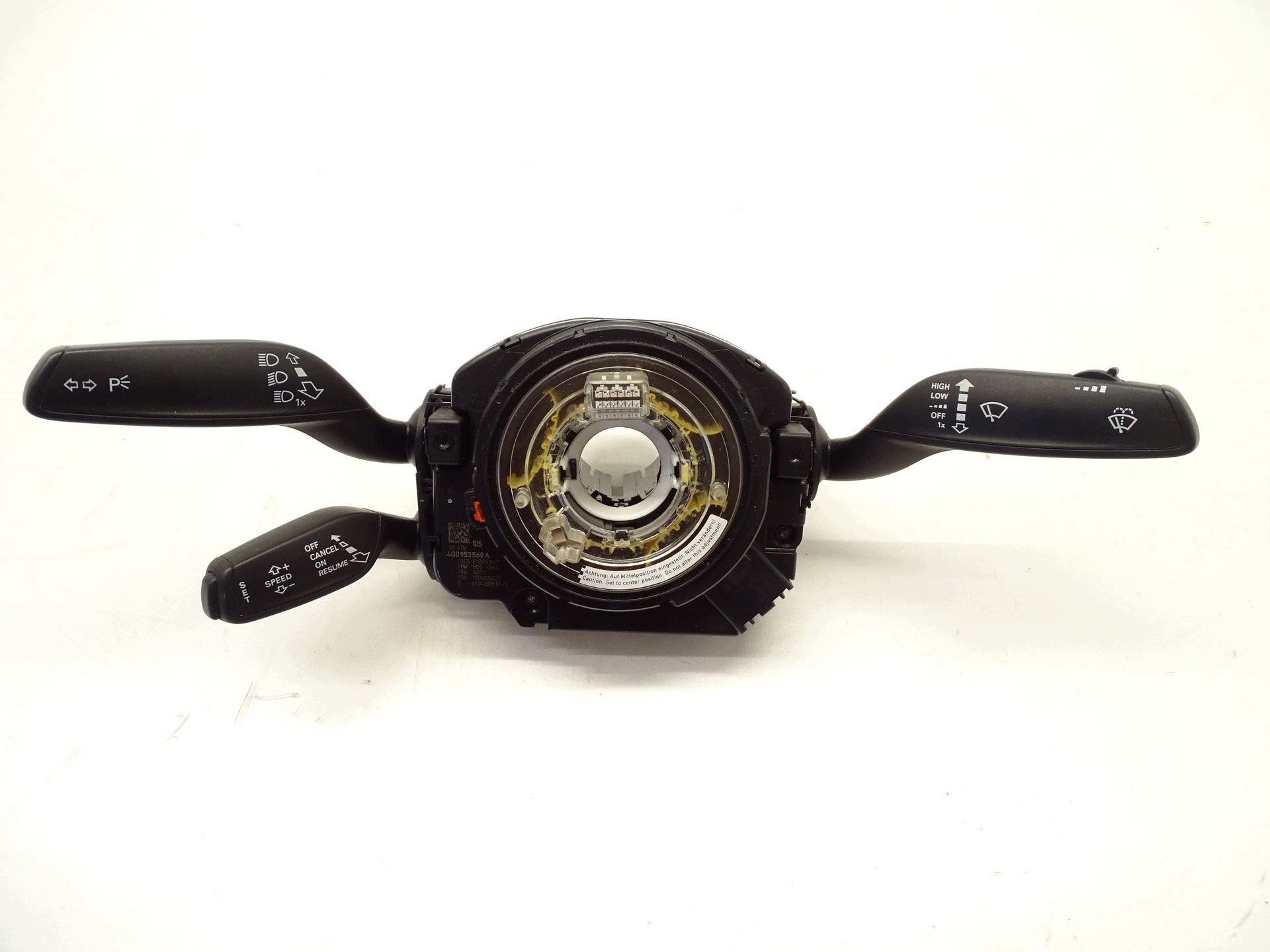 steering wheel levers and controls ring control PAJAK AUDI A6 C7 4G0953502A 4G0953568A