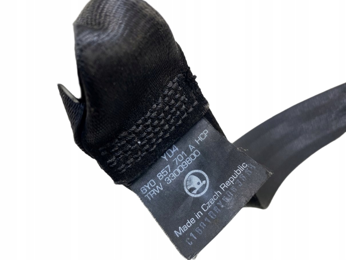 tension belt safety left front SKODA FABIA and 6Y0857701A