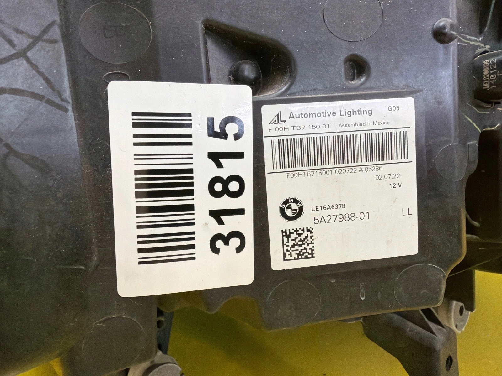 light right front BMW X5 X6 G05 G06 Full Led 5A27988-01