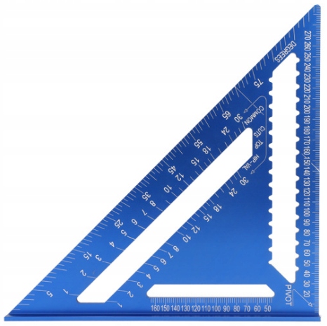 

Kątownik Stolarski Ciesielski 300mm Aluminiowy