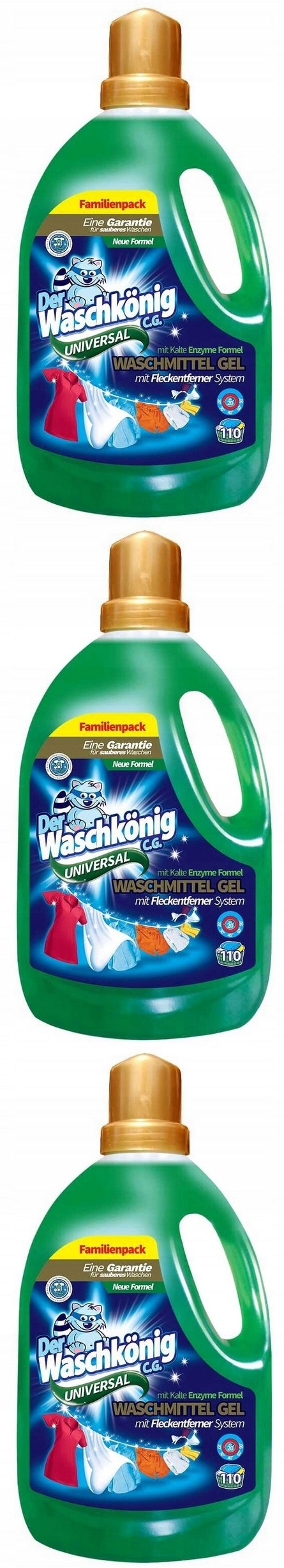 Levně Waschkonig Universal gel na praní 110 praní 3x3,305 l
