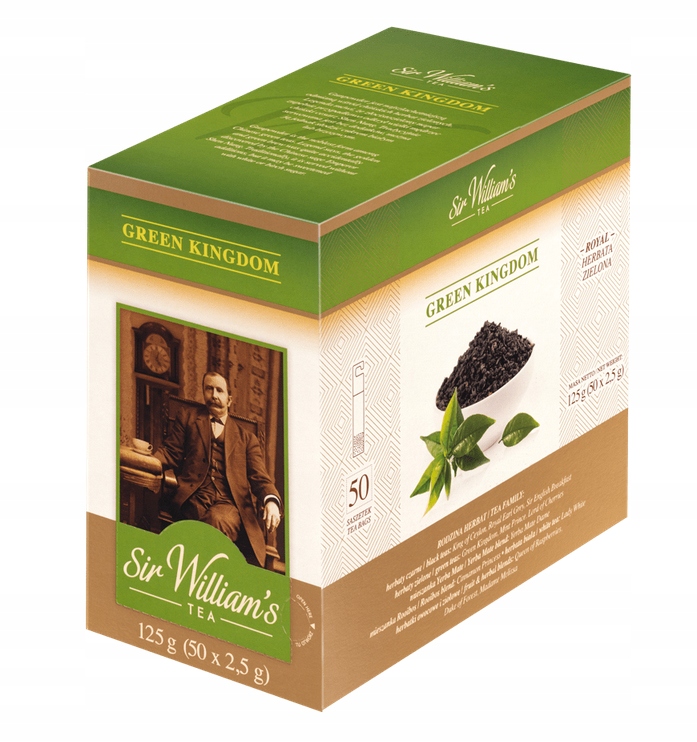 Sir Williams Royal Green Kingdom 50 herbat