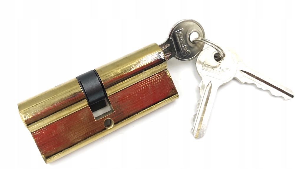 

Lock wkładka do drzwi dwustronna mosiądz 35/35
