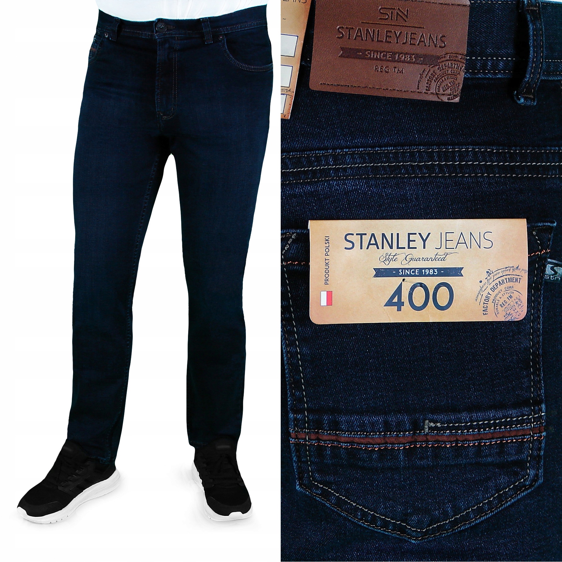 Pánské Kalhoty Stanley 400/013 W38 L30 100 cm