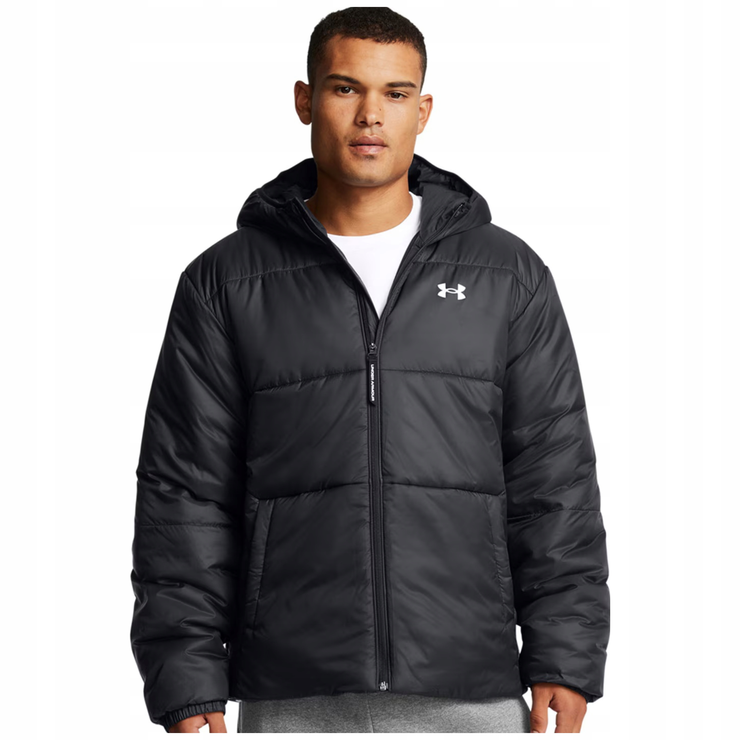 Męska Kurtka Puchowa Z Kapturem Under Armour Storm Ocieplana Lekka S