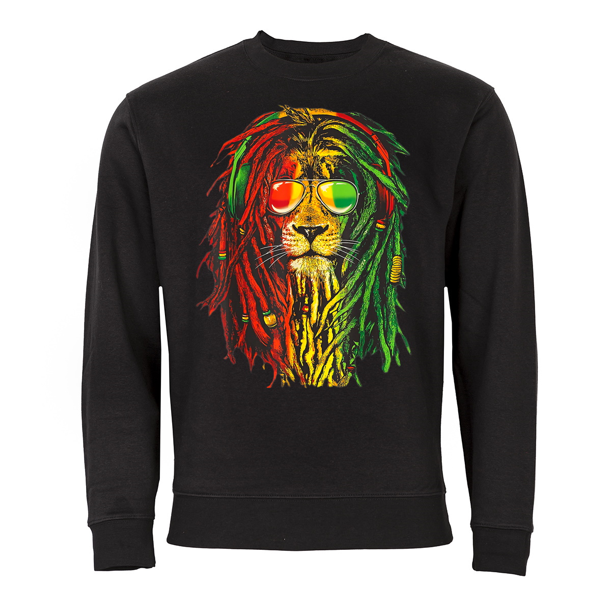 

Bluza Muzyczna Reggae Jamaica Rasta Lion