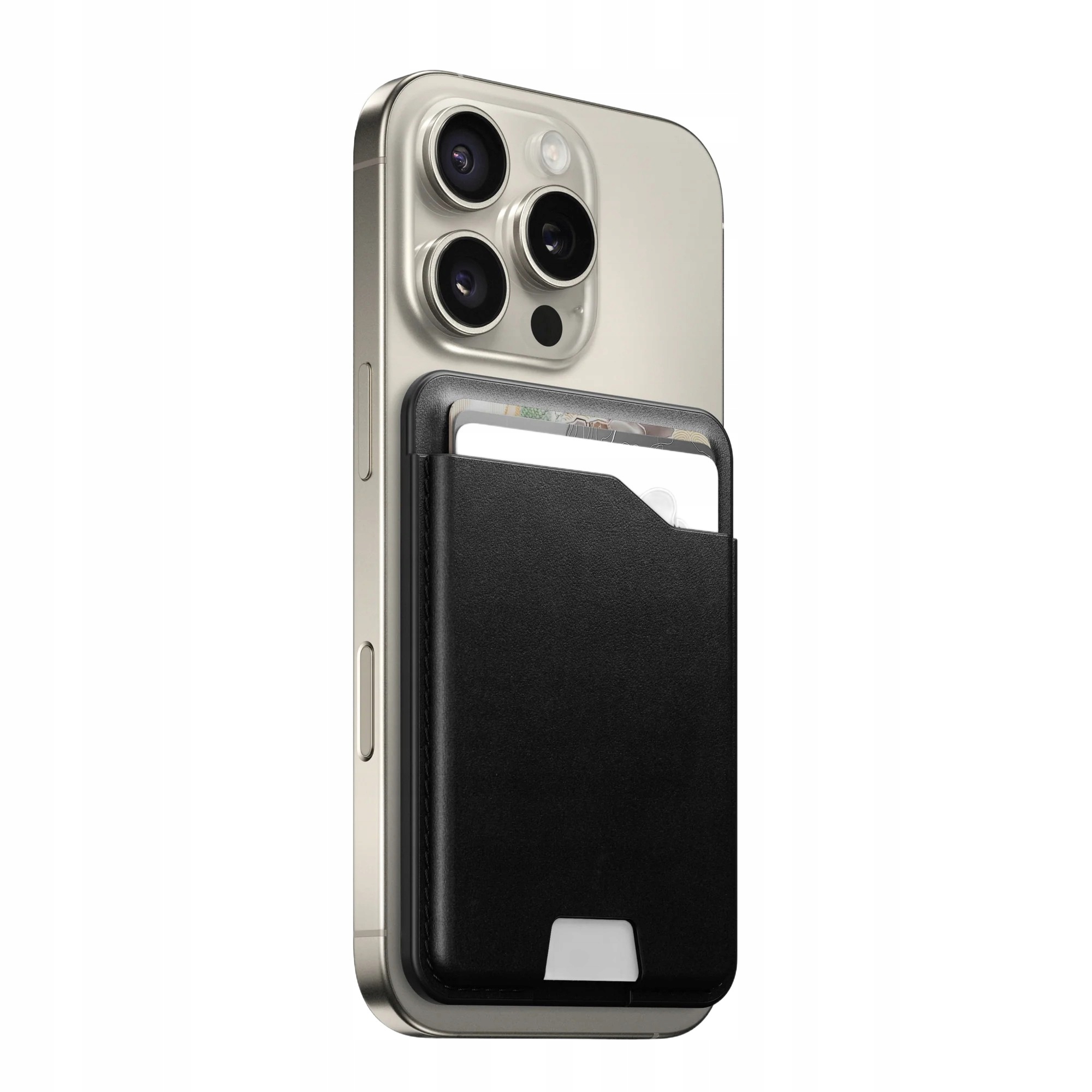 Nomad Leather Mag Wallet kožená peněženka pro 4 karty MagSafe s Apple Find My