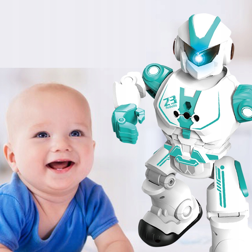 INTERAKTIVNI ROBOT DALJINSKO UPRAVLJAN ROČNO S PROGRAMIRANJEM DALJINSKEGA UPRAVLJANJA Material plastike