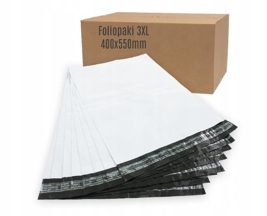 

Foliopaki 3XL Koperty foliowe 400x550mm 100szt