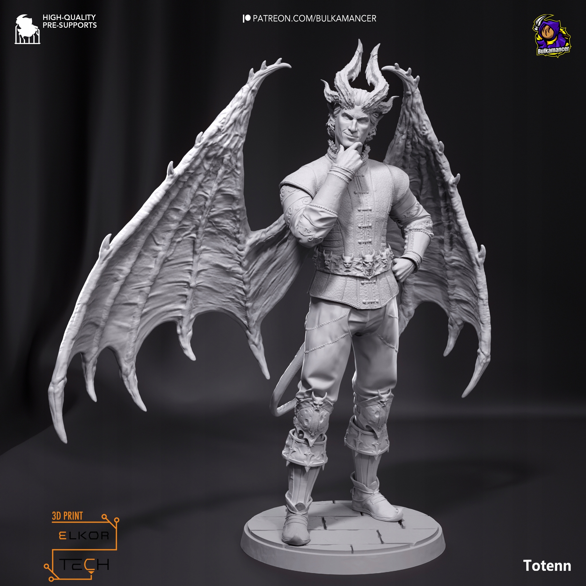 Figurka Raphaela z Baldur's Gate 3