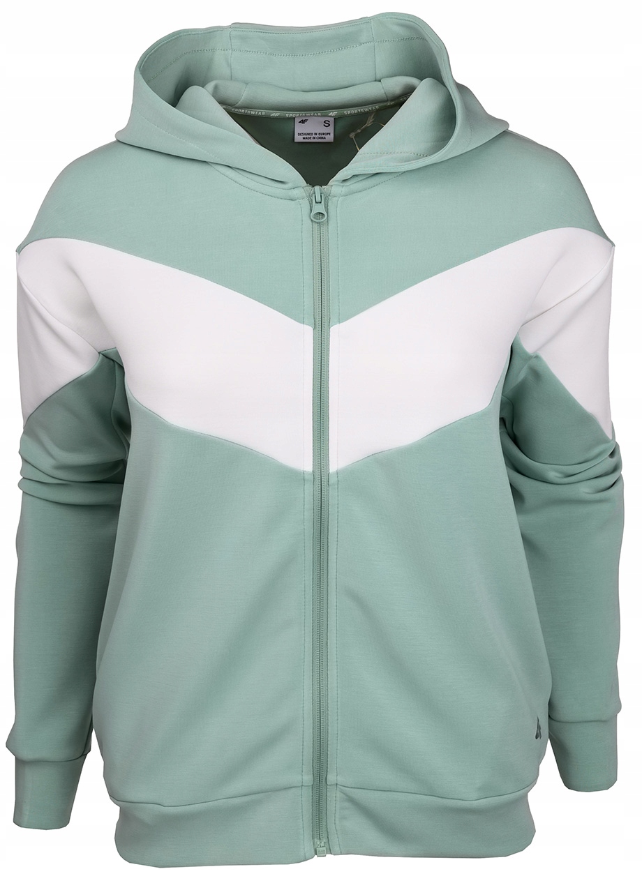 

4F bluza damska dresowa z kapturem rozsuwana r.M