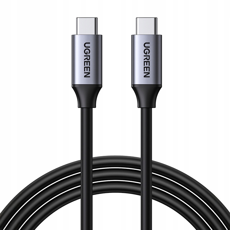 Kabel Ugreen Usb C Usb C 150 CM Pd 60W Czarny