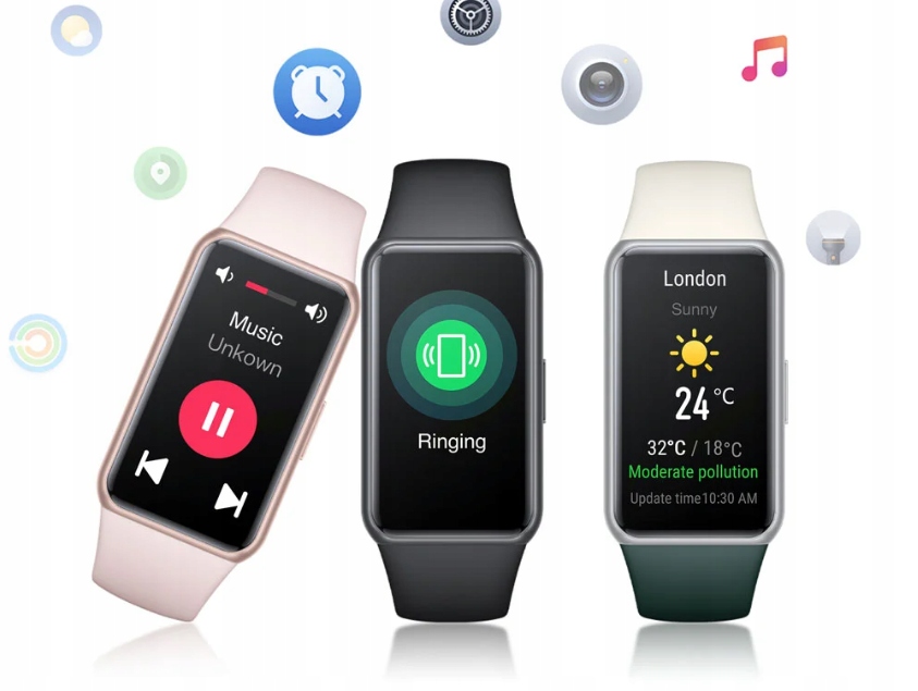 SMARTBAND HONOR BAND 7 FLA-B19 CZARNY OPASKA SPORTOWA Marka Honor