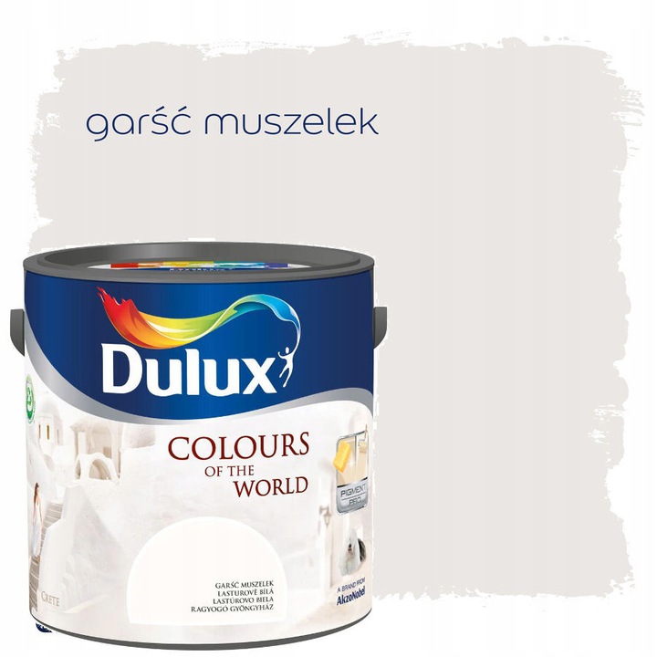 FARBA DULUX KOLORY ŚWIATA GARŚĆ MUSZELEK 5L