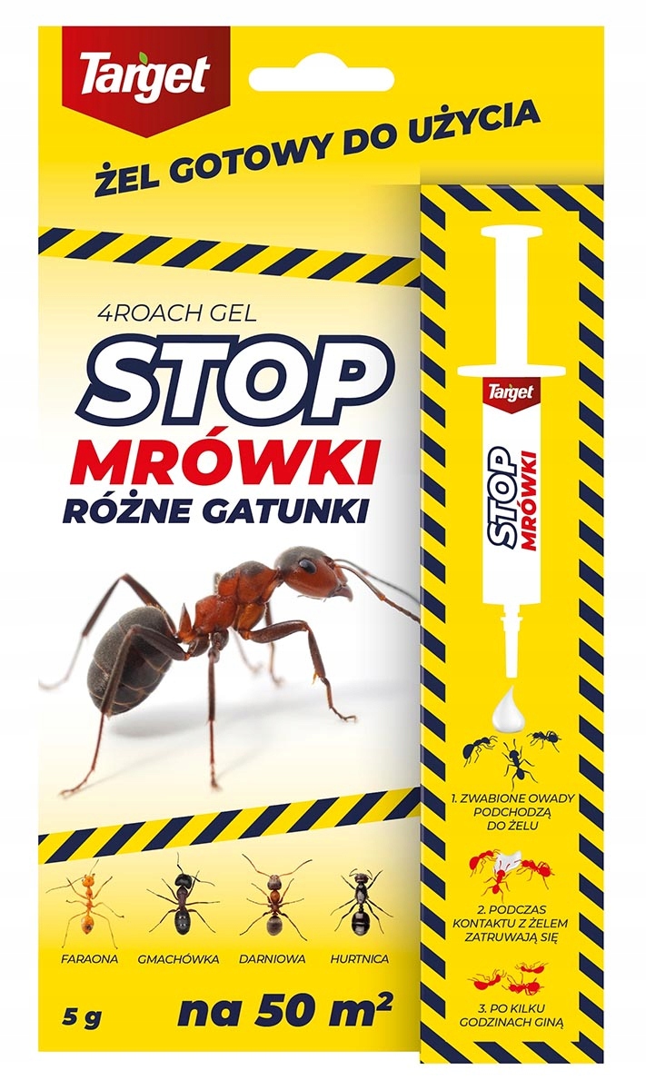 

Zwalcza Mrówki 4Roach Żel 5g Target