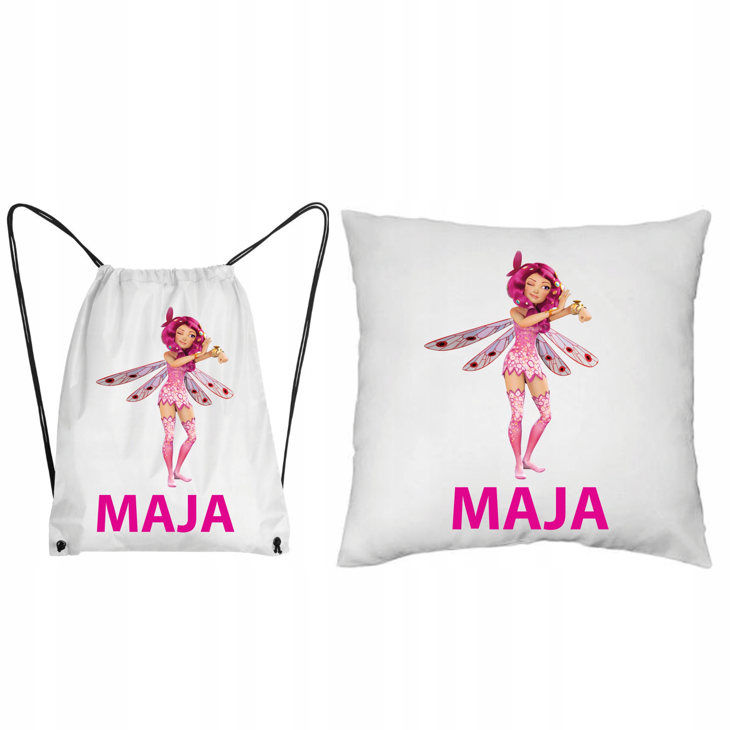 Mia i ja Zestaw Przedszkolaka Poduszka + Worek Stan opakowania oryginalne