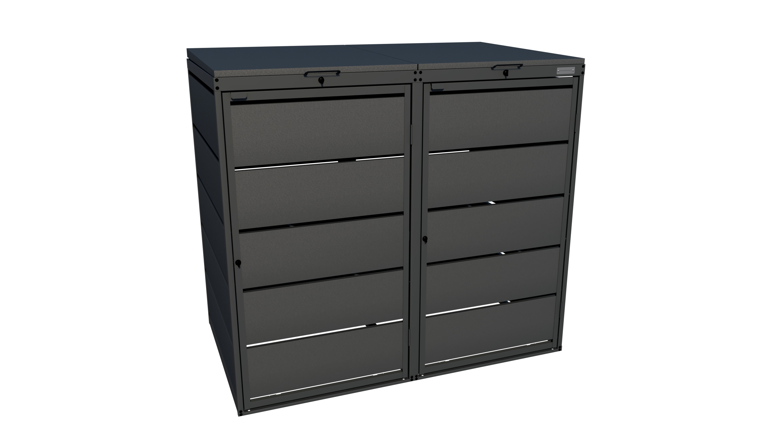 OBUDOWA, ZABUDOWA KOSZY NA ŚMIECI 240L x 2 Kod producenta 240-2