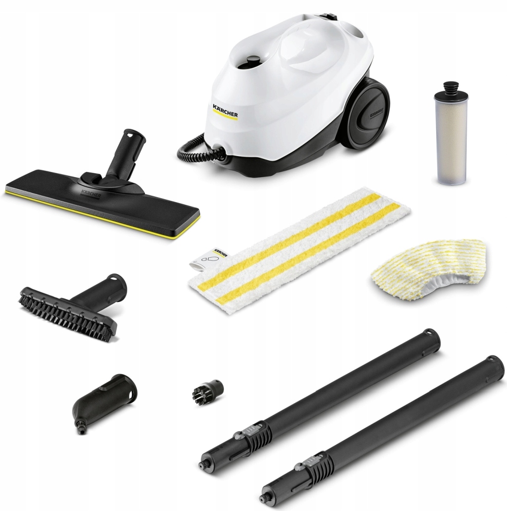 Parownica Karcher SC3 EasyFix 1900W Mop parowy Wielofunkcyjne akcesoria