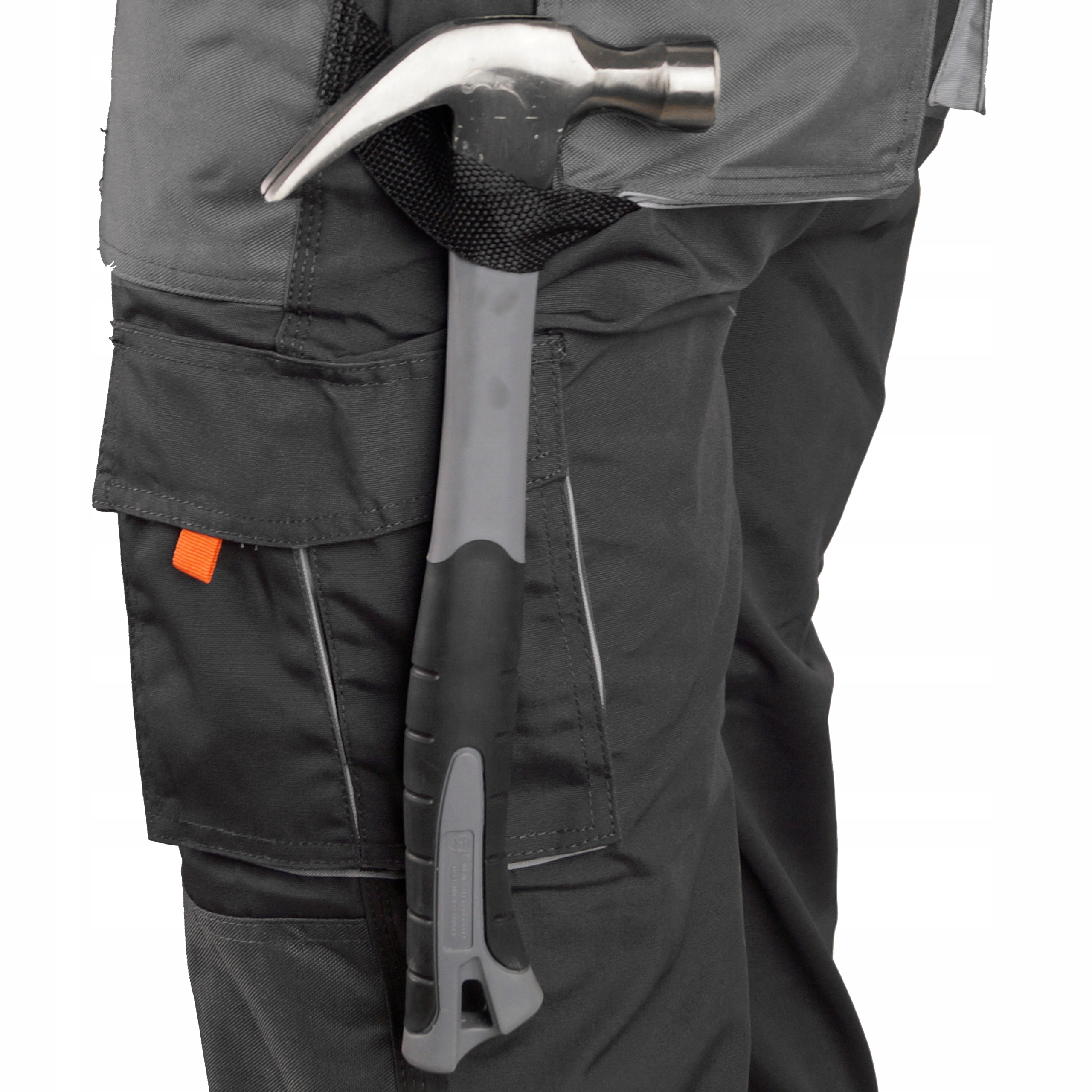 SPODNIE ROBOCZE OGRODNICZKI POTRÓJNE SZWY MAJOR S Długość spodni długie