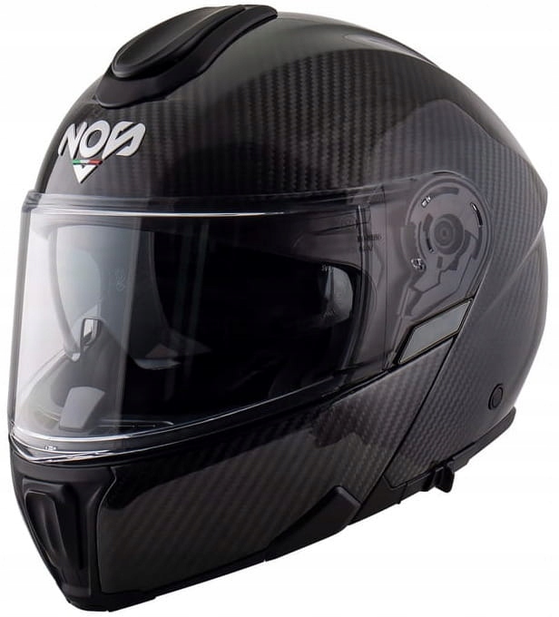 Nos NS-15C Carbon Motocyklová Prilba, Modulárna, Čeľusťová