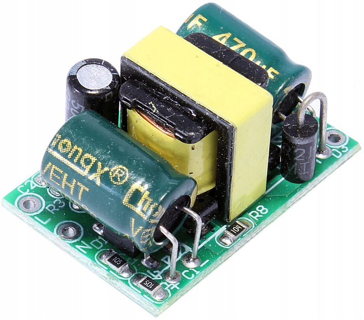 Moduł Zasilacz 12V 450mA 5W AC - DC 230V