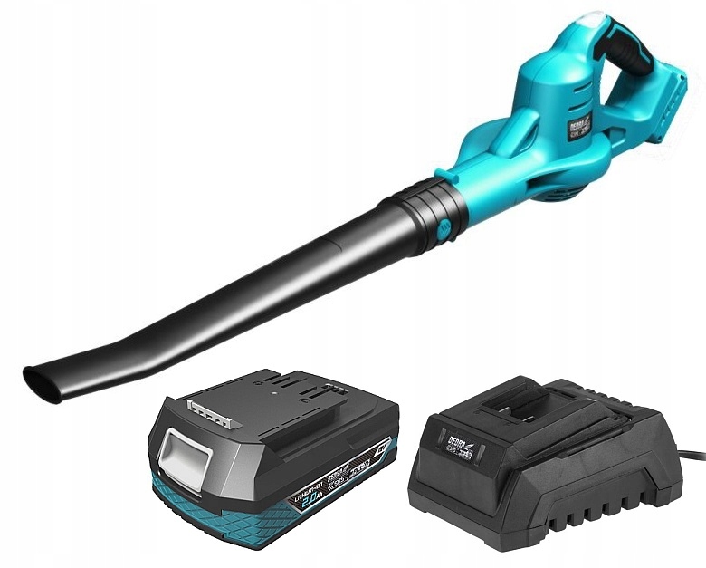 DEDRA DMUCHAWA DO LIŚCI ODKURZACZ AKU 18V SAS+ 2Ah Zasilanie akumulatorowe