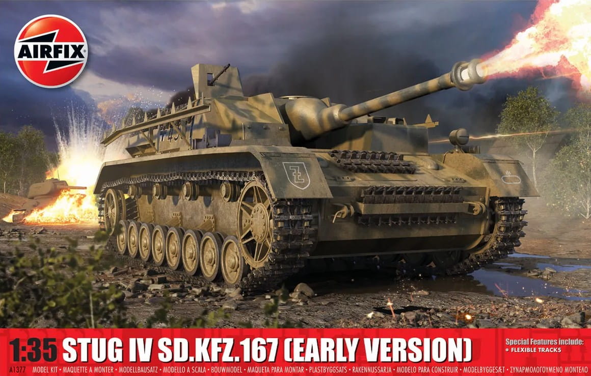 Airfix 1377 1/35 Strumgeshutz IV Sd.Kfz.167 raný