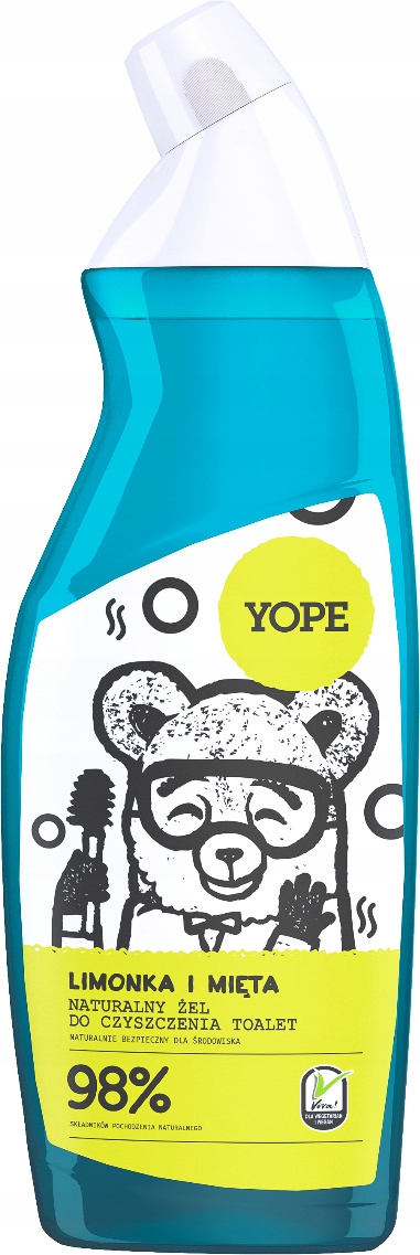 

Yope Żel Do Czyszczenia Toalet Limonka Mięta 750ml