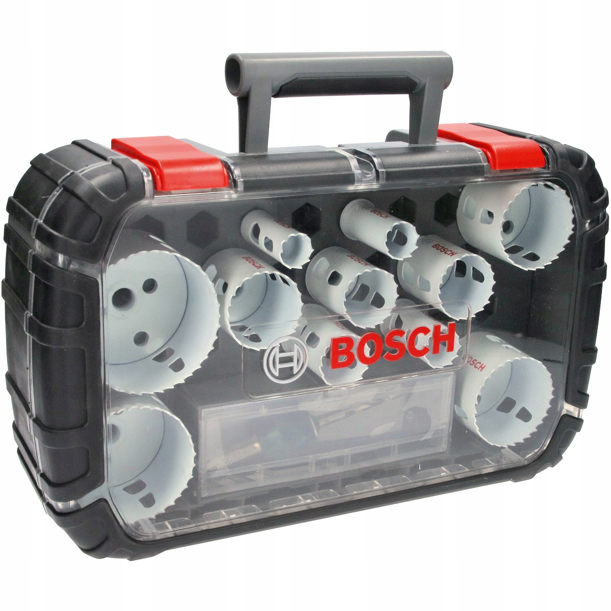14-CZĘŚCIOWY Zestaw Pił Otwornic Progressor 20-76 mm Bosch stal drewno Pcv