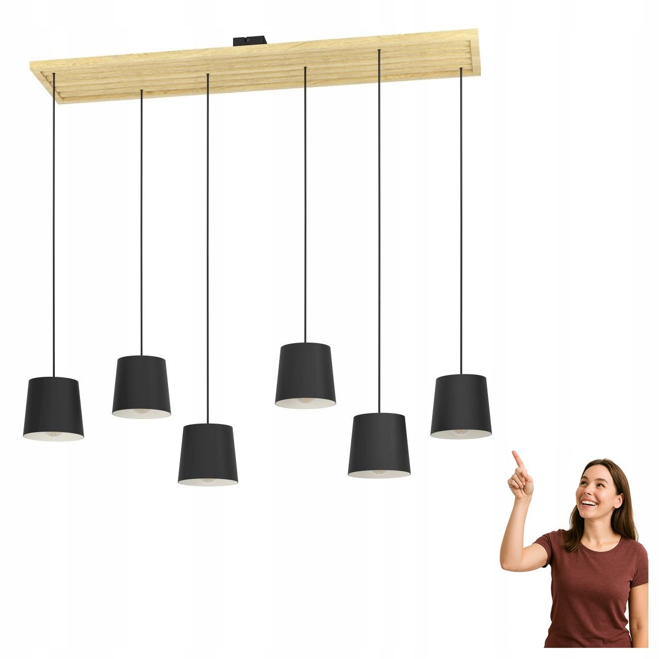 Závěsná lampa Camarioca 390131 Eglo