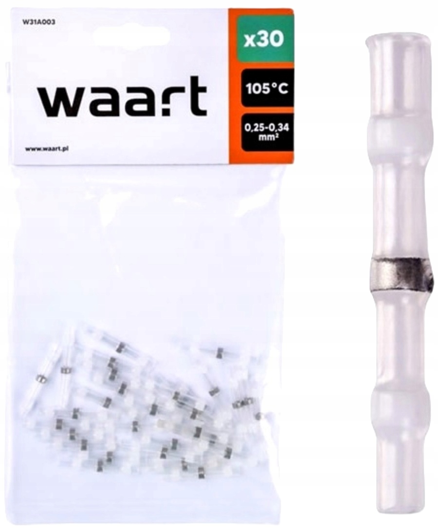 Koszulki Termokurczliwe Z Cyną Przewód 0,25-0,34MM