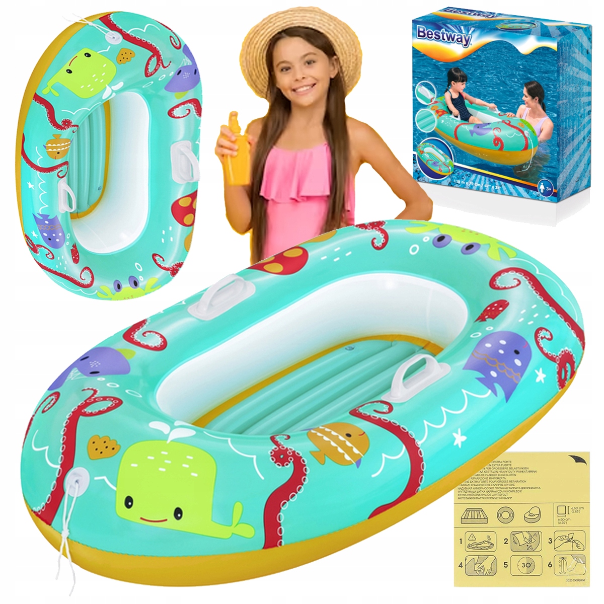 

Dziecięcy Ponton Do Pływania Dmuchana Łódka Plaża