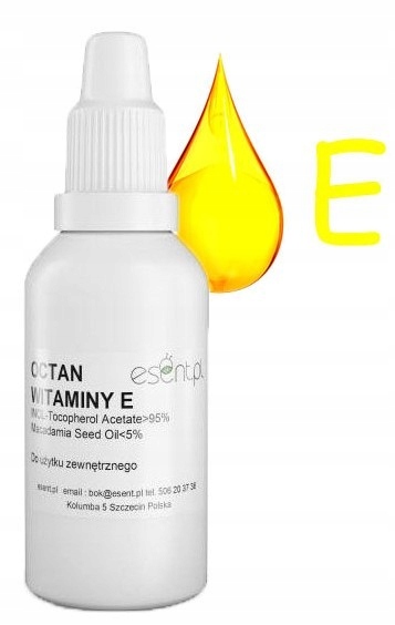 WITAMINA E Tokoferole anti-age 10ml