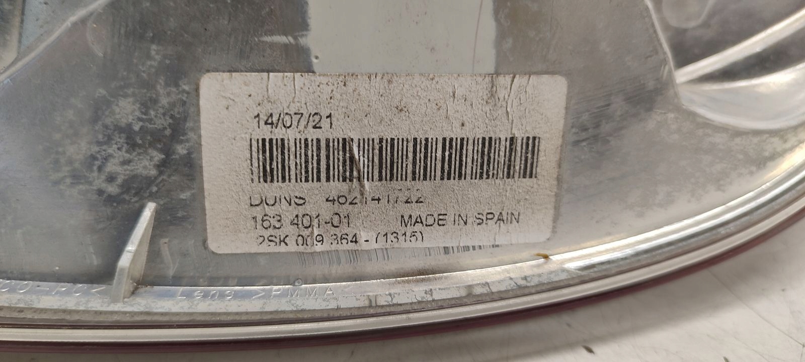 light rear part rear left Opel Astra H Cabrio