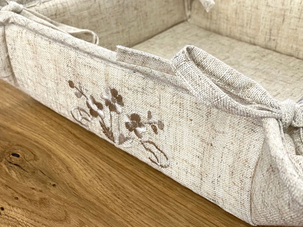 Koszyk wiązany 20x20 cm Kod producenta deh23 koszyk len