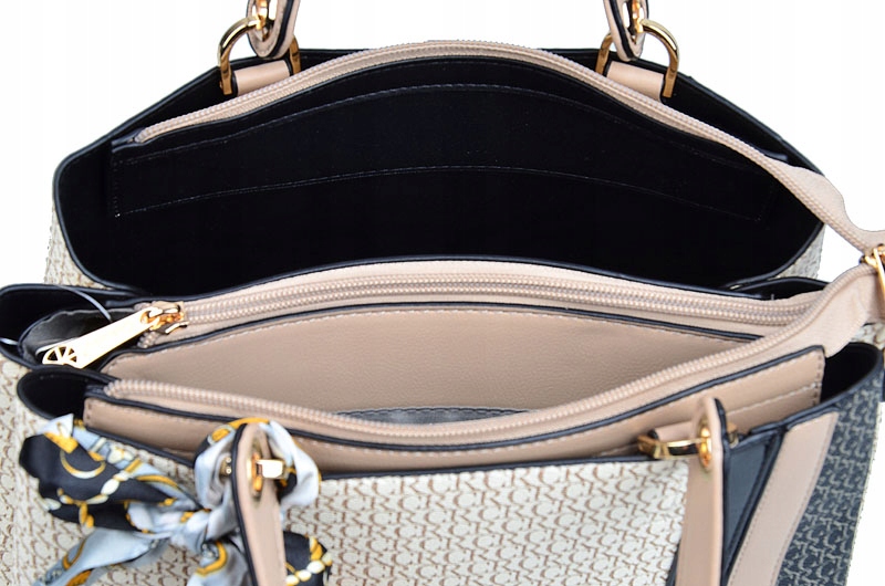 GALLANTRY TOREBKA damska KUFEREK klasyczna Do ręki MONOGRAM Płeć kobieta