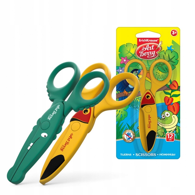 SZKOLNE NOŻYCZKI DO PAPIERU DLA DZIECI BEZPIECZNE Marka inny