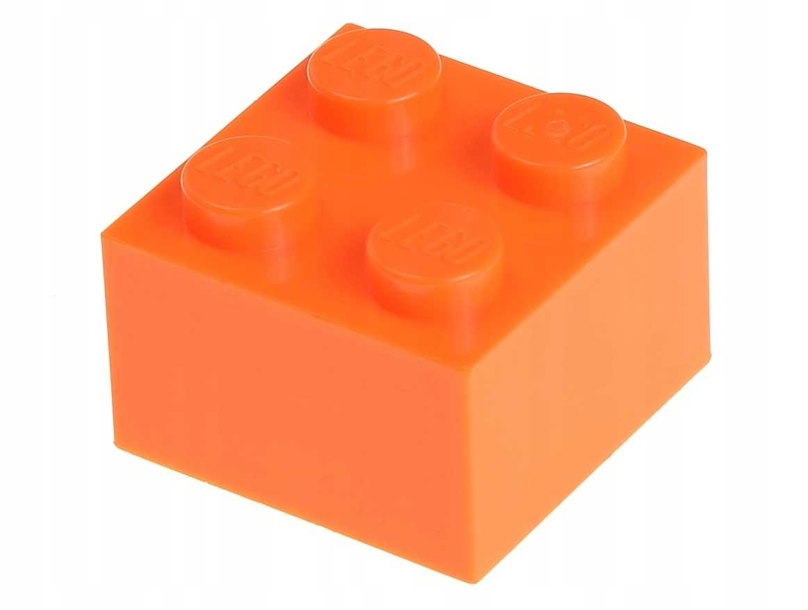 

Lego Klocek zwykły 2x2 3003 pomarańczowy 4 szt.