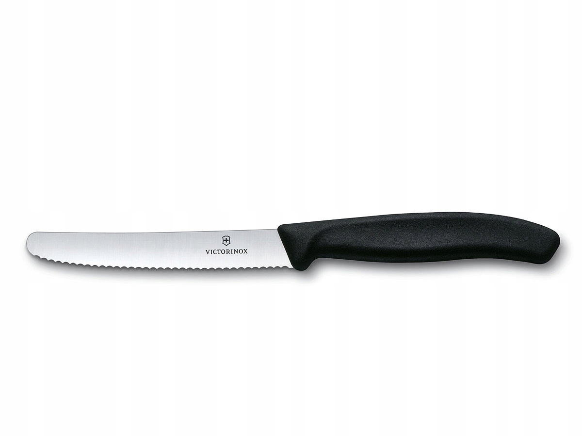 

Nóż do pomidorów i kiełbasy czarny Victorinox