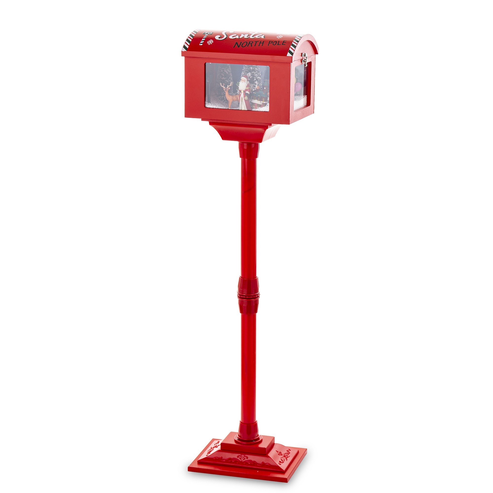 Vianočná dekorácia Poštová schránka s hracou skrinkou 173718 Art- Pol